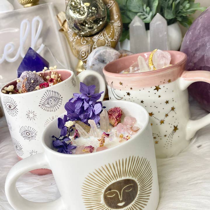 Lunastry - Venta al por mayor Velas en tarros - Taza Crystal Candle1