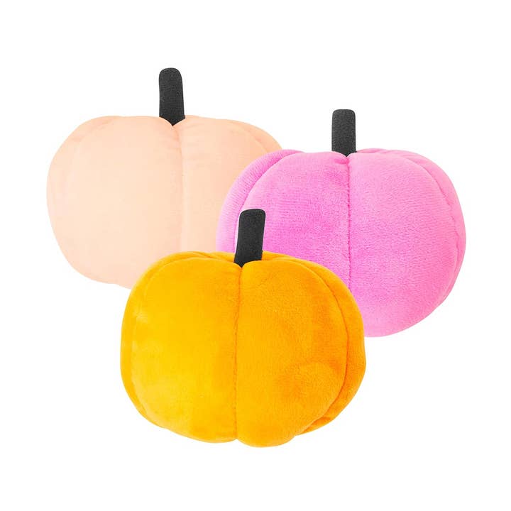 Talking Tables EU - Wholesale Decorative Tabletop Object - Halloween Velvet Pumpkin Decorations - Mixed Colours0
