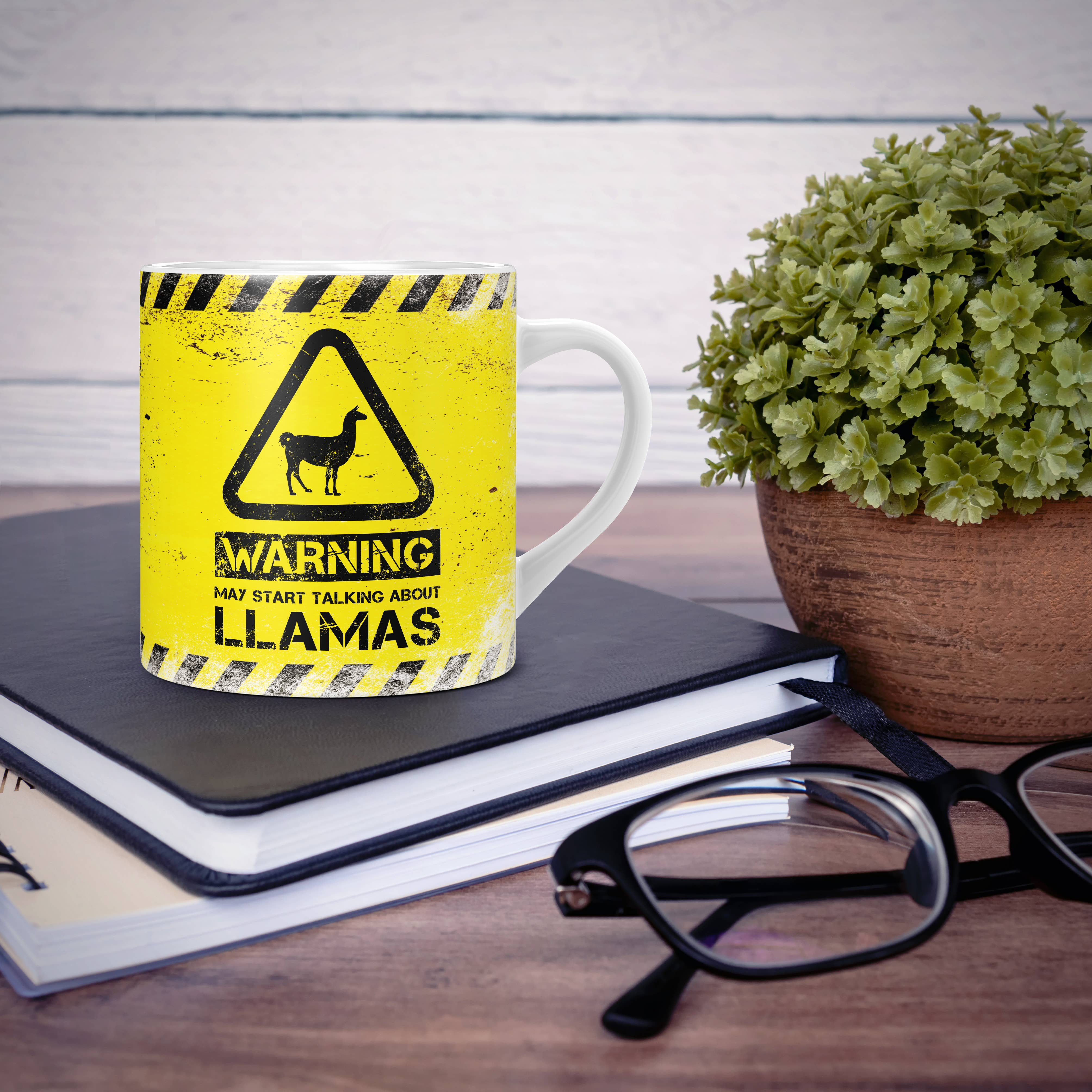 Mug Monster - Vente Tasse à café - Mug lama - Warning May Start Talking About Llamas16