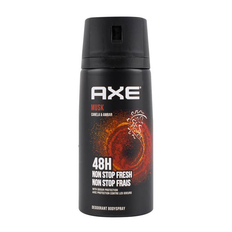Deluxe Import Trading - Wholesale Deodorant - Men's - Axe Musk Canela & Ambar 5oz Deodorant Bodyspray0