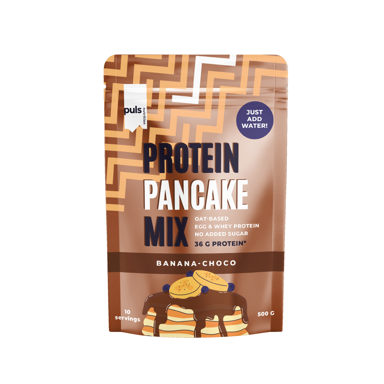 Puls Nutrition - Wholesale Pancake Mix - PROTEIN PANCAKE MIX Banana-Choco 500g0