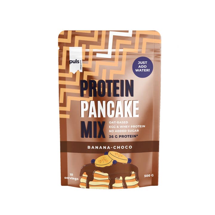 PROTEIN PANCAKE MIX Banana-Choco 500g for wholesale by Puls Nutrition