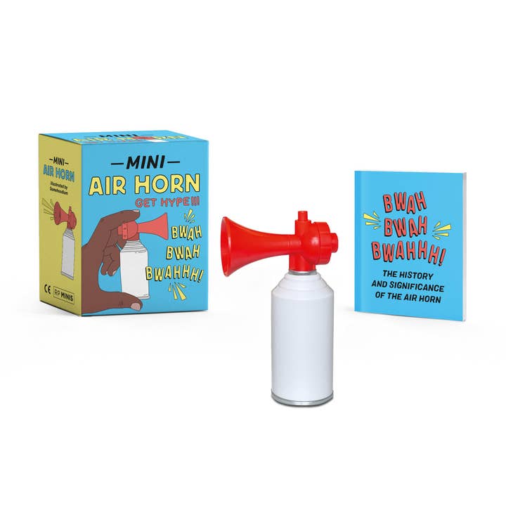 Mini Air Horn: Get Hype! for wholesale by Hachette Book Group