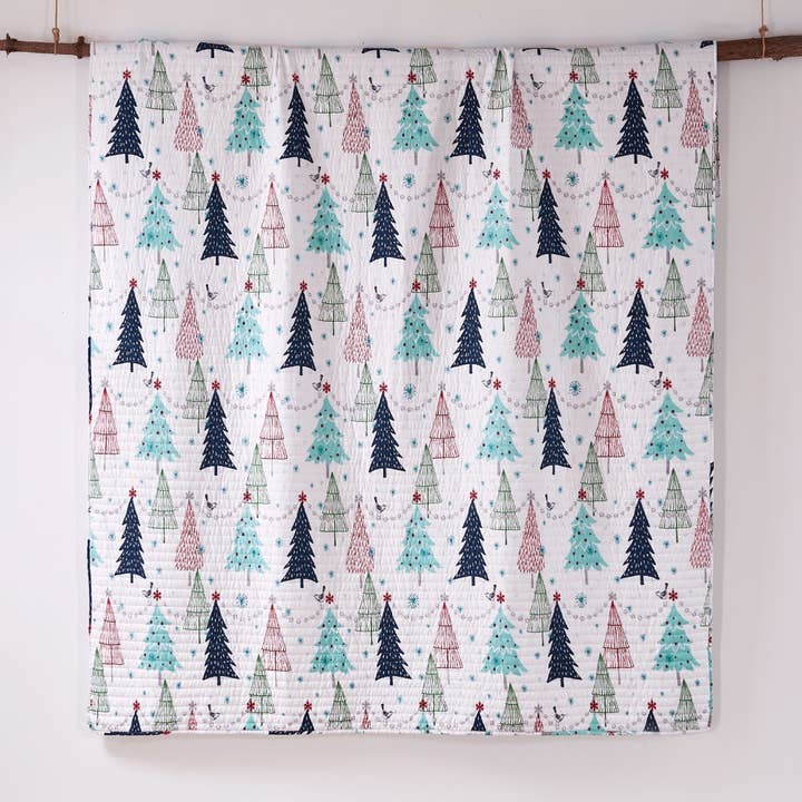White Pine Reversible Quilt Set for wholesale on Faire