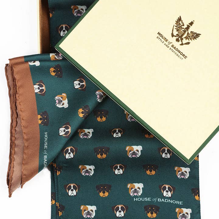 Brutus & Co Pocket Square & Ascot Scarf Set for wholesale by House of Badnore
