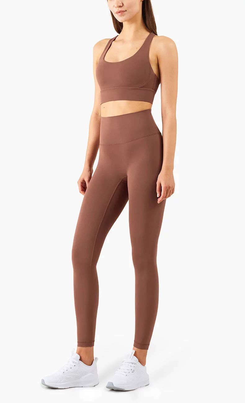 Belsize Activewear - Vendita all'ingrosso Completo sportivo - Donna - Set leggings e reggiseno sportivo ultra morbidi: il massimo comfort36