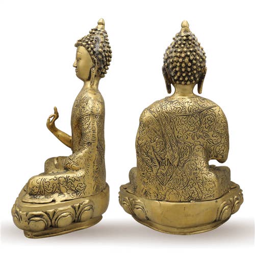 Buddha Meditation Statue (36cm) for wholesale by Eastern Trading