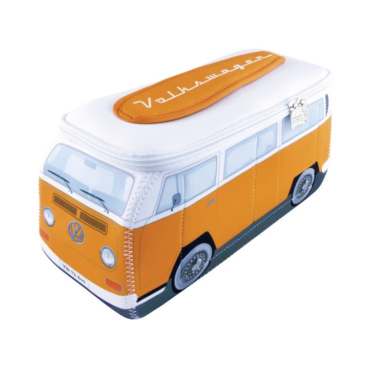 VW Collection by BRISA - Wholesale Toilettas - Uniseks - VW T2 Bus Travel Office toilettas voor buiten — OR (L)