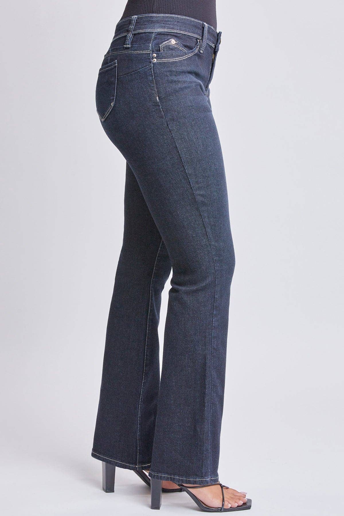YMI - Wholesale Jeans - Women's - Sustainable WannaBettaButt Mid Rise Bootcut Jeans-P1709373