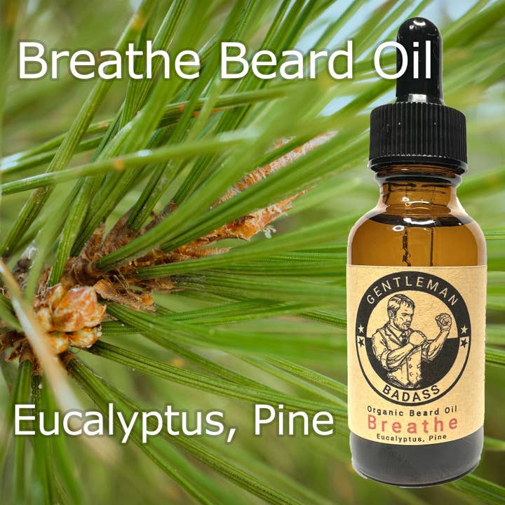 Breathe Beard Oil - 1 oz. for wholesale by Gentleman Badass