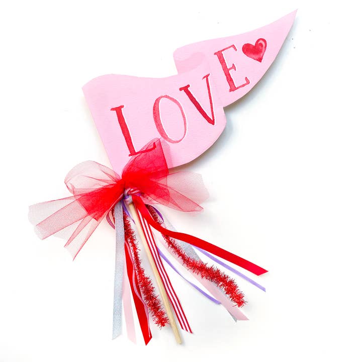 Love Party Pennant (Valentine's Day) for wholesale by Cami Monet