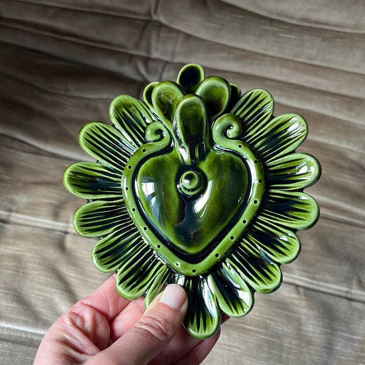 Sélection coeur - Wholesale Wall Accent - EX-VOTO GREEN LARGE MODEL2