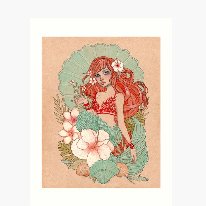 Kaia 2 Konsttryck för wholesale av The Art of Lea Barozzi