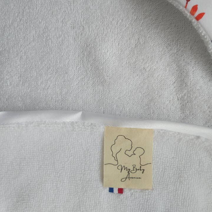 My Baby Avenue - Wholesale Wash Cloth - Kids & Baby - 8 Washable Baby Wipes "Peony"1