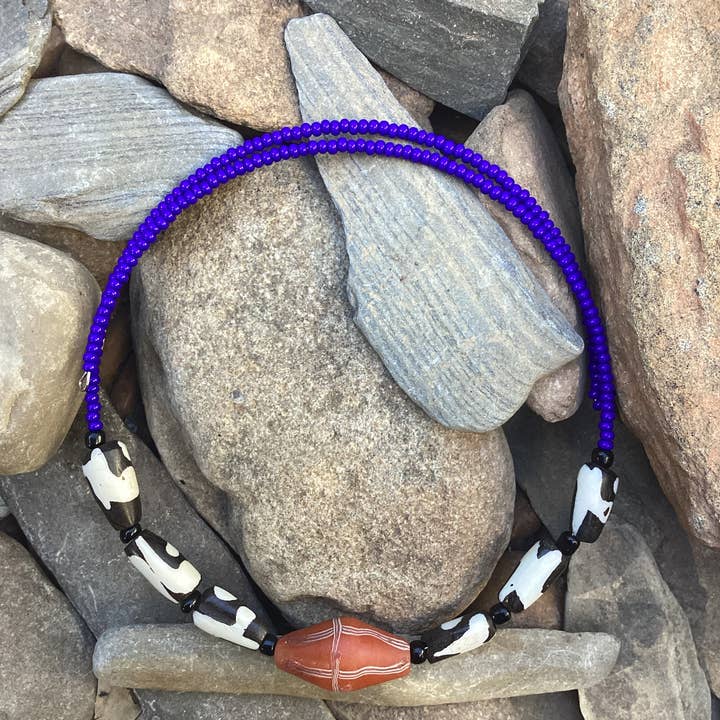 The Carnelian Choker for wholesale by Reflections African Jewelry LLC