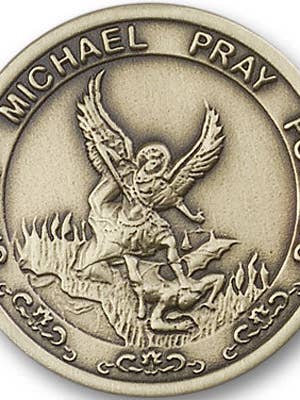 Saint Michael the Archangel Visor Clip for wholesale by Tony’s Jewelry