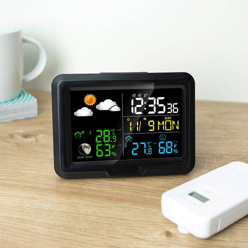 The Source Wholesale LTD – wholesale Gag gift/novelty gift – Premium LED Weather Station0