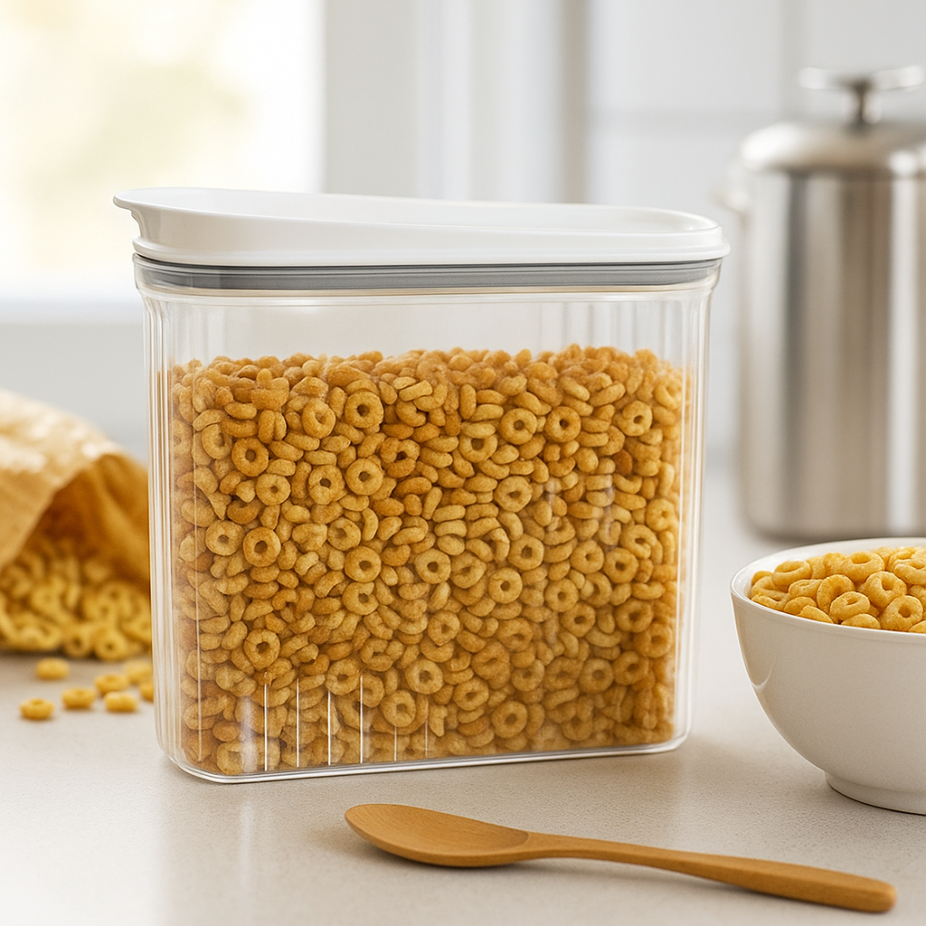 Oggi - Wholesale Food storage container - Food Storage Canister, Fluted - 2.8qt4