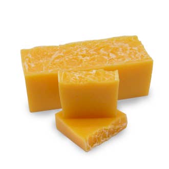 Mandarin & Honey Soap Loaf - White Label for wholesale by AW Aromatics Limited
