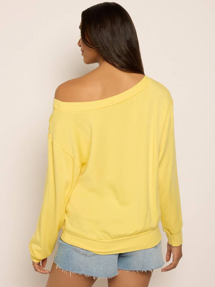 Seventy Eight and Sunny (SEAS) - Wholesale Sweatshirt - Women's - Brooksville One Shoulder Sweatshirt38
