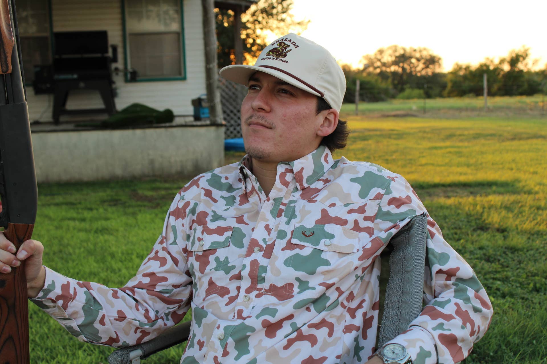 Brasada - Wholesale Button Down Shirt - Men's - Long Sleeve Camo Shirt1