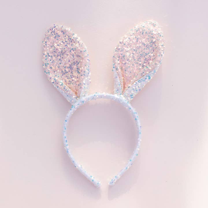 Space 46 Wholesale - Wholesale Fashion Headband - Women's - Easter Sequin Ears Headband0