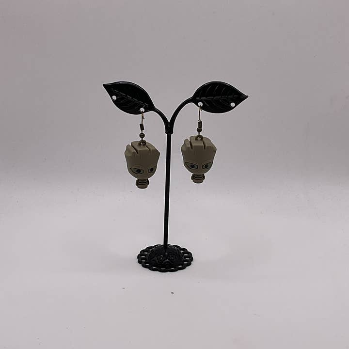 S and E Hobbies and Collectables - Wholesale Dangle Earrings - Baby Groot Earrings1