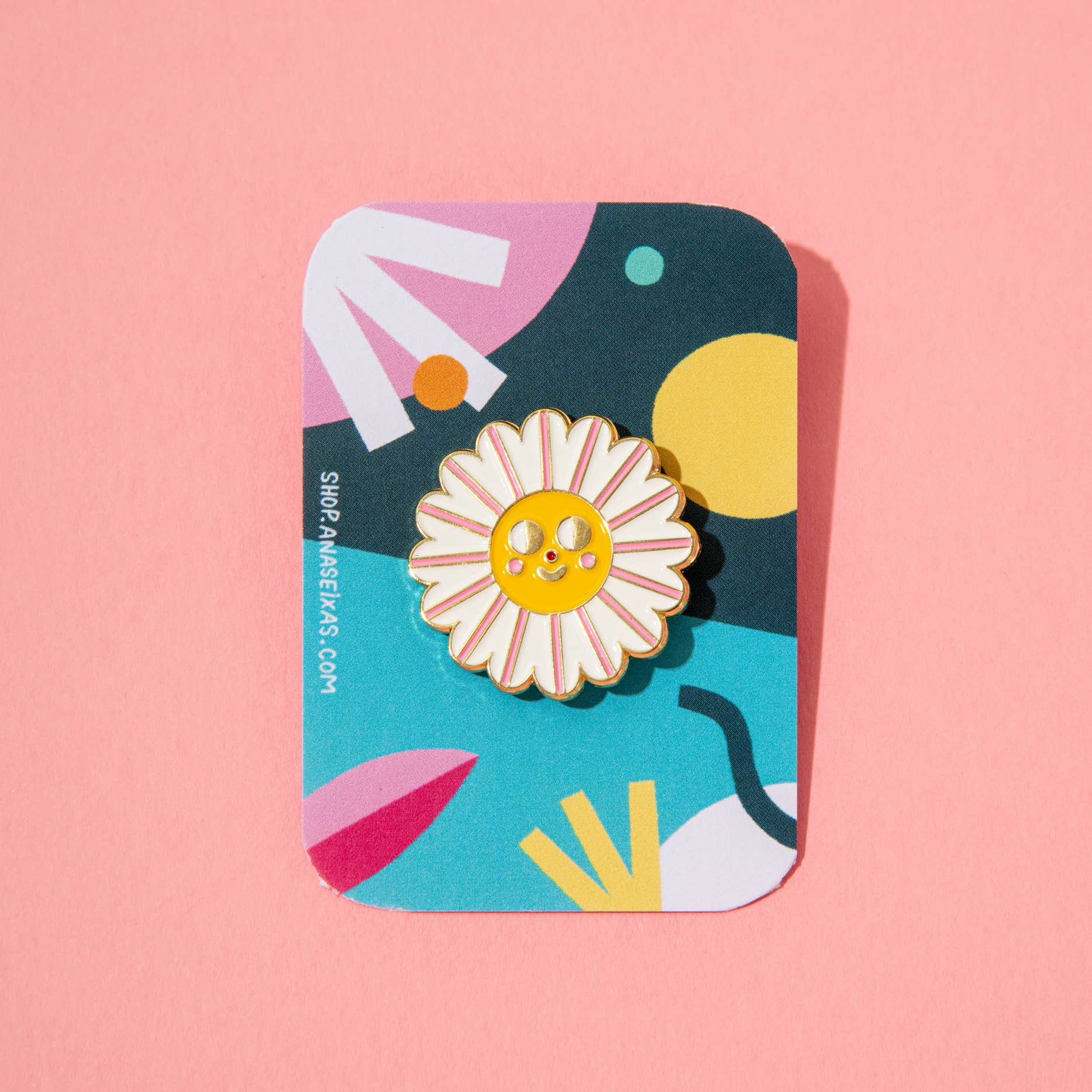 Ana Seixas - Wholesale Lapel Pin/Button - Flower // Pin1