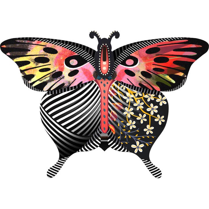 Miho - Butterfly with Hidden Storage and Mirror - Violetta for wholesale by Miho Unexpected Things
