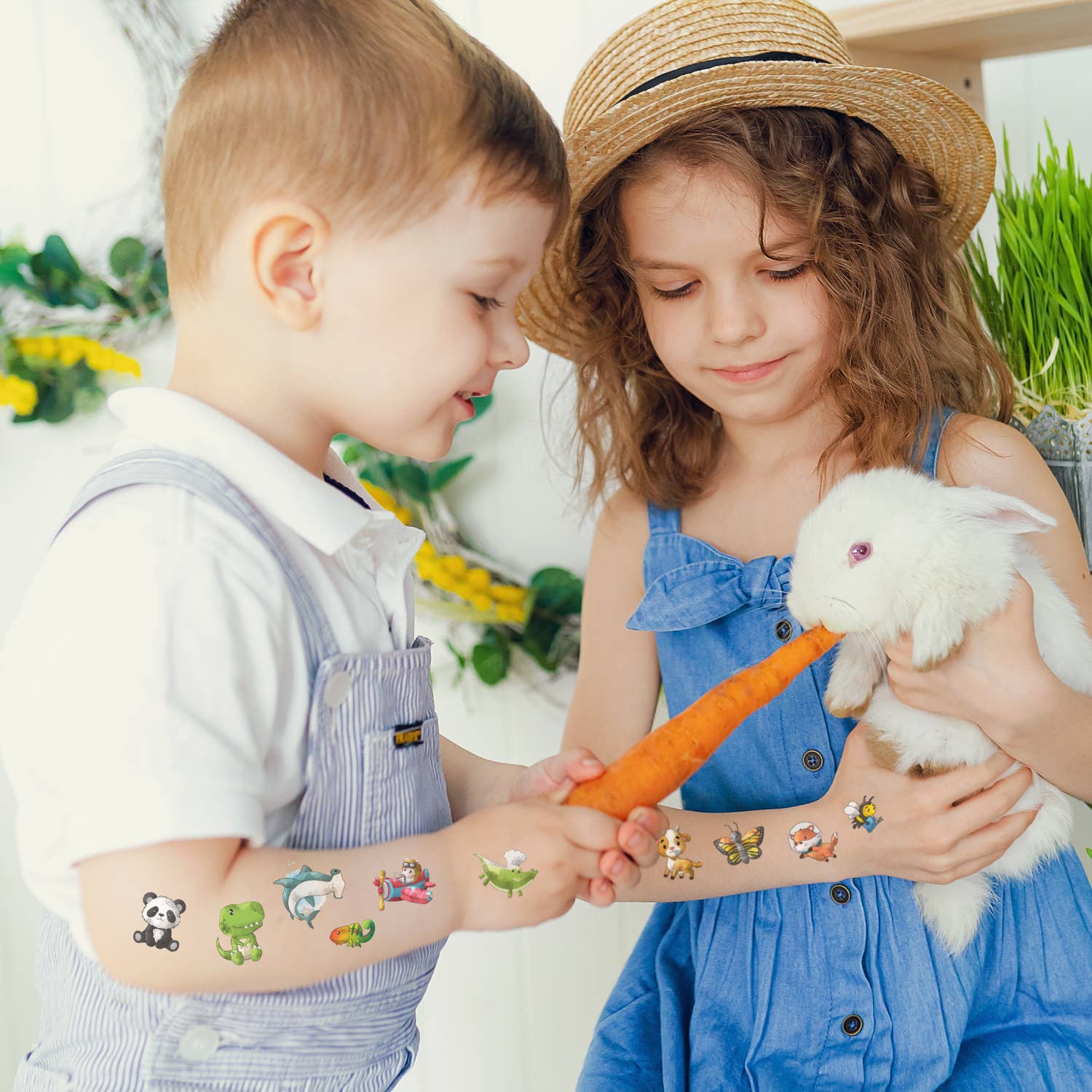 Topulo - Wholesale Temporary Tattoo - Kids - TOPULO® 150 skin-friendly children's tattoos — animal fun8