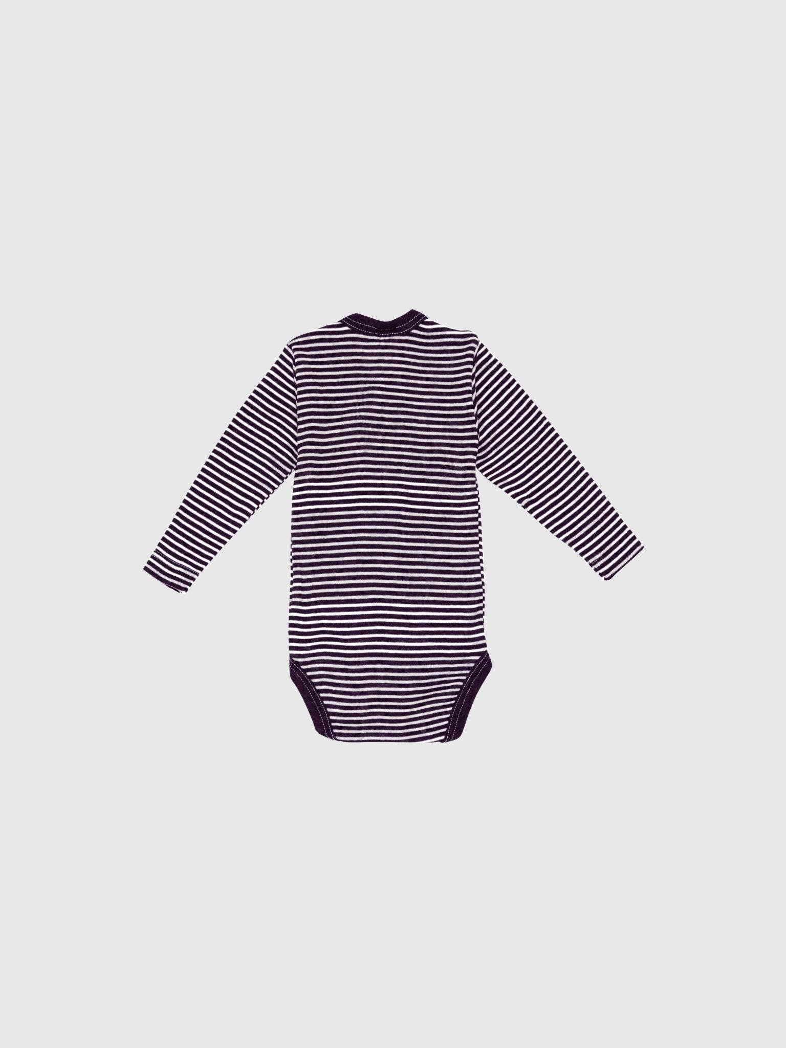 MINI LILA - Wholesale Bodysuit (Non-Footed) - Baby - Organic Merino Wool and Silk Long-sleeved Onesie23