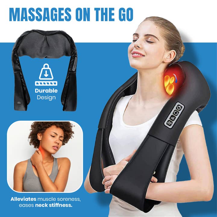 Pursonic - Wholesale Body Massager - 3D Shiatsu Heating Back and Neck Massager