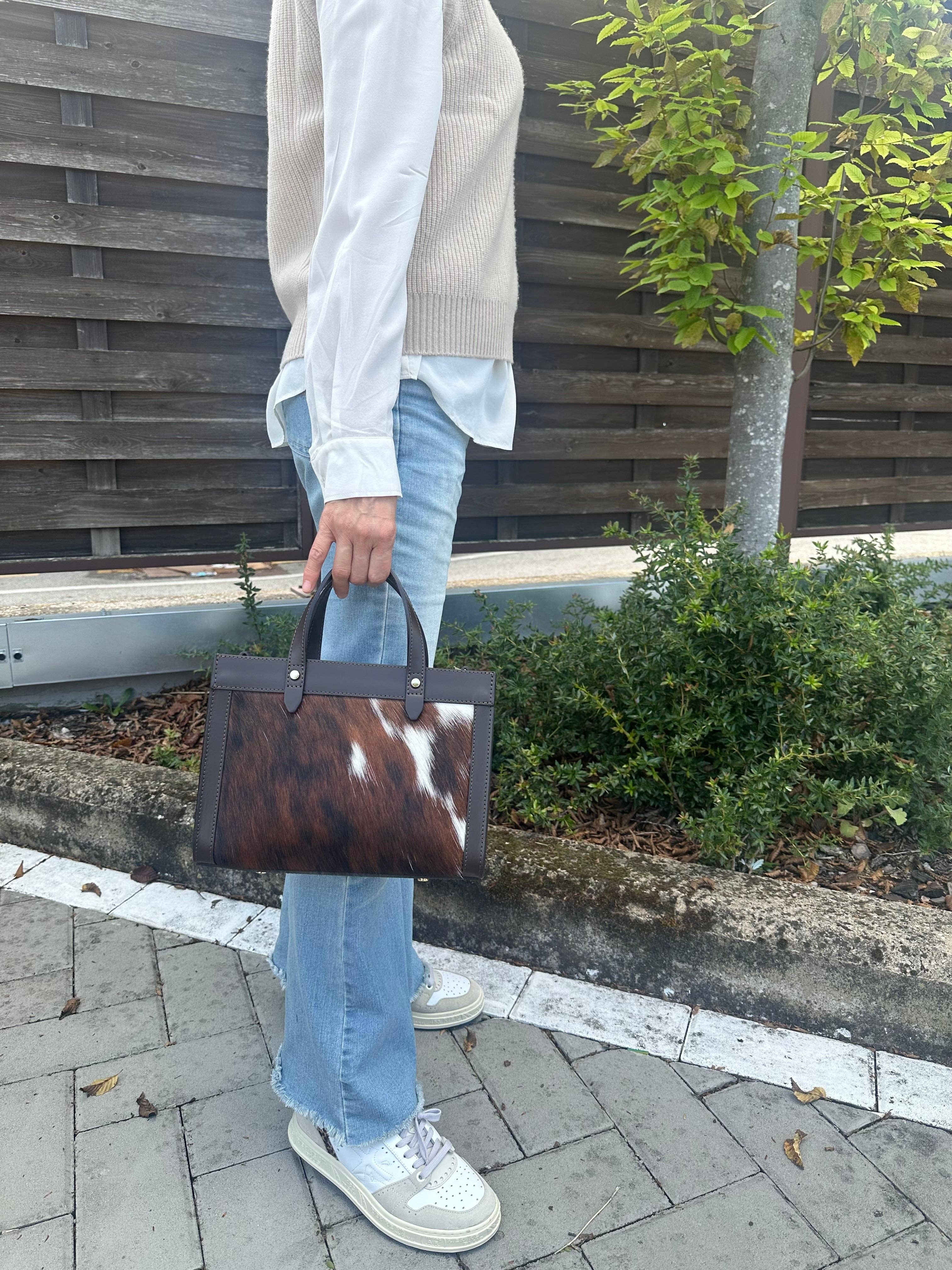 Zhade - Wholesale Top Handle Bag - Women's - CELINE- "pony"1