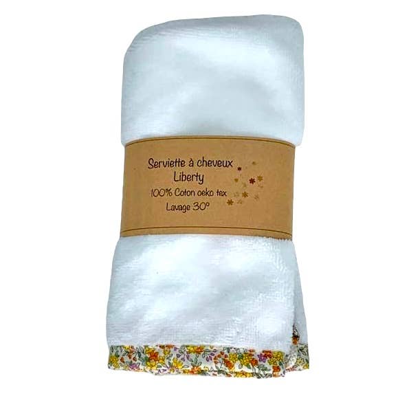 Emmanuel Création - Wholesale Hair Towel/Wrap - Liberty hair towel3
