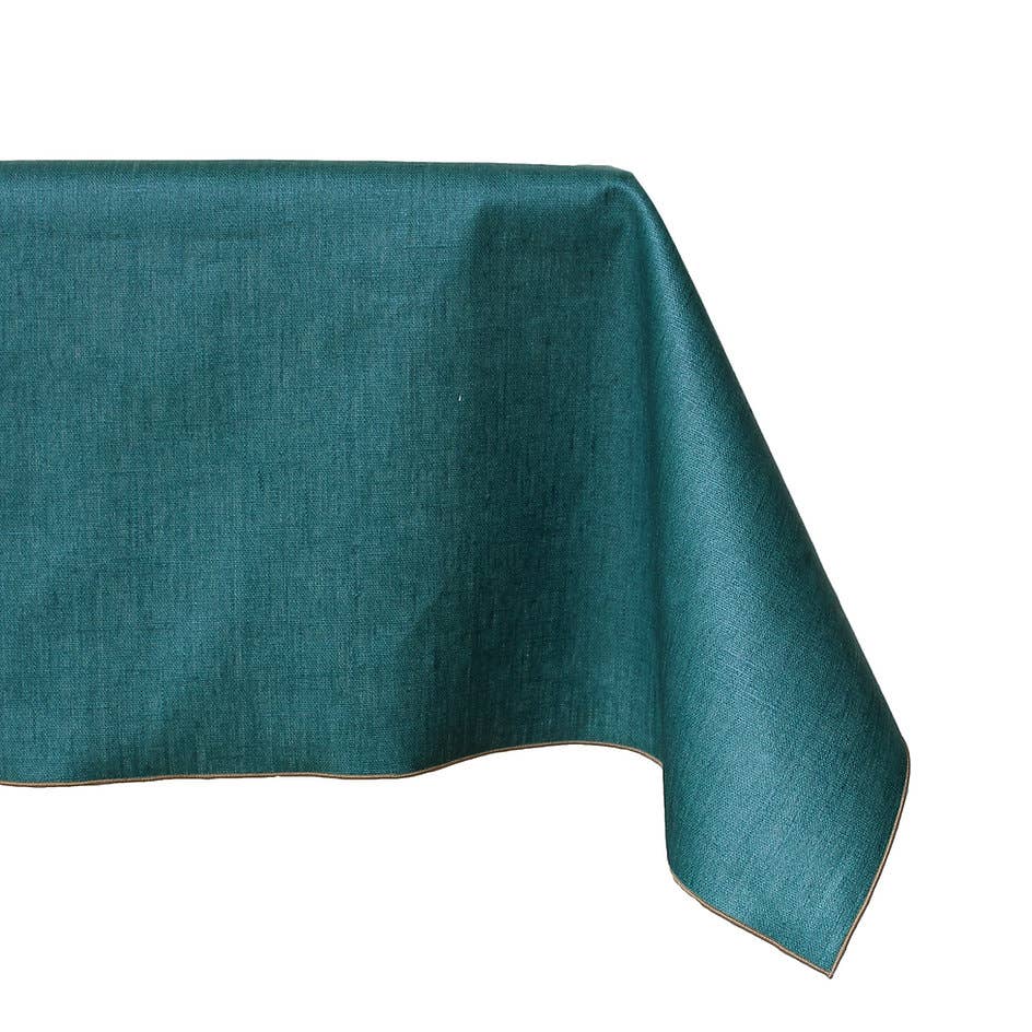 Giardino Segreto - Wholesale Tablecloth - 100% linen tablecloth, stain-resistant, RESINATED14