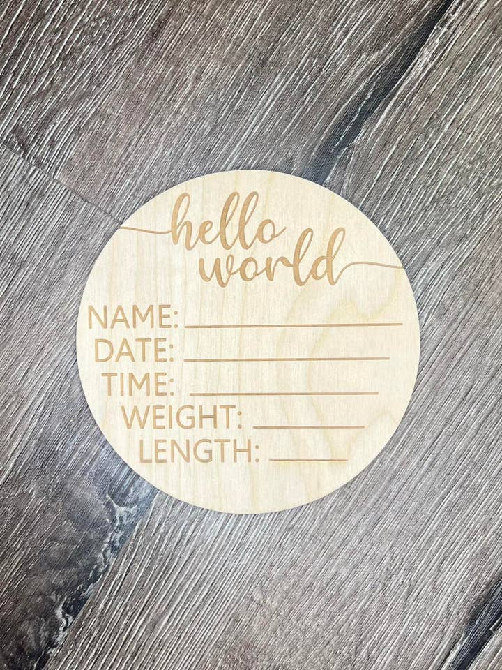 Bonjour tout le monde//Annonce de naissance pour la vente par Endless Embers