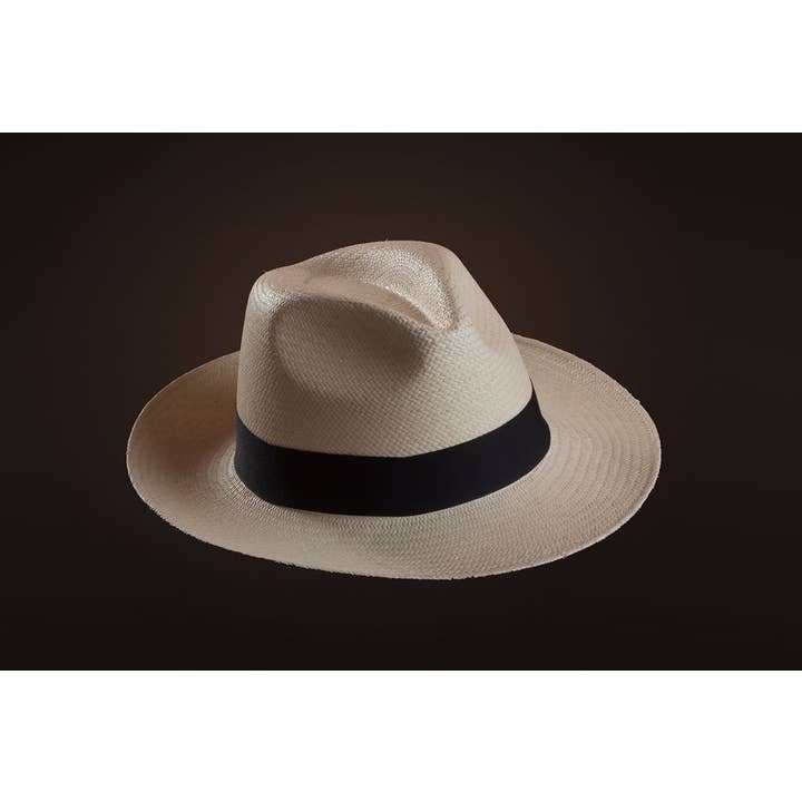 AWANA - Wholesale Strohoed - Dames - Klassieke Toquilla strohoed voor haar (Panama hoed)
