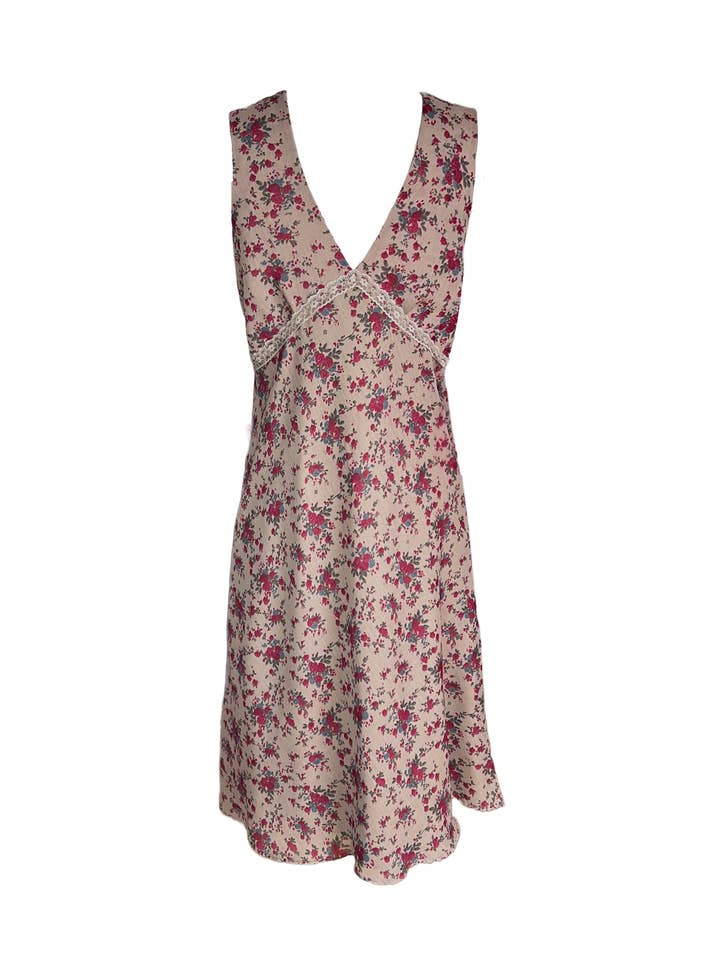 Stacia - Wholesale Dress - Women's - Riley Rose Print Bias Dress2