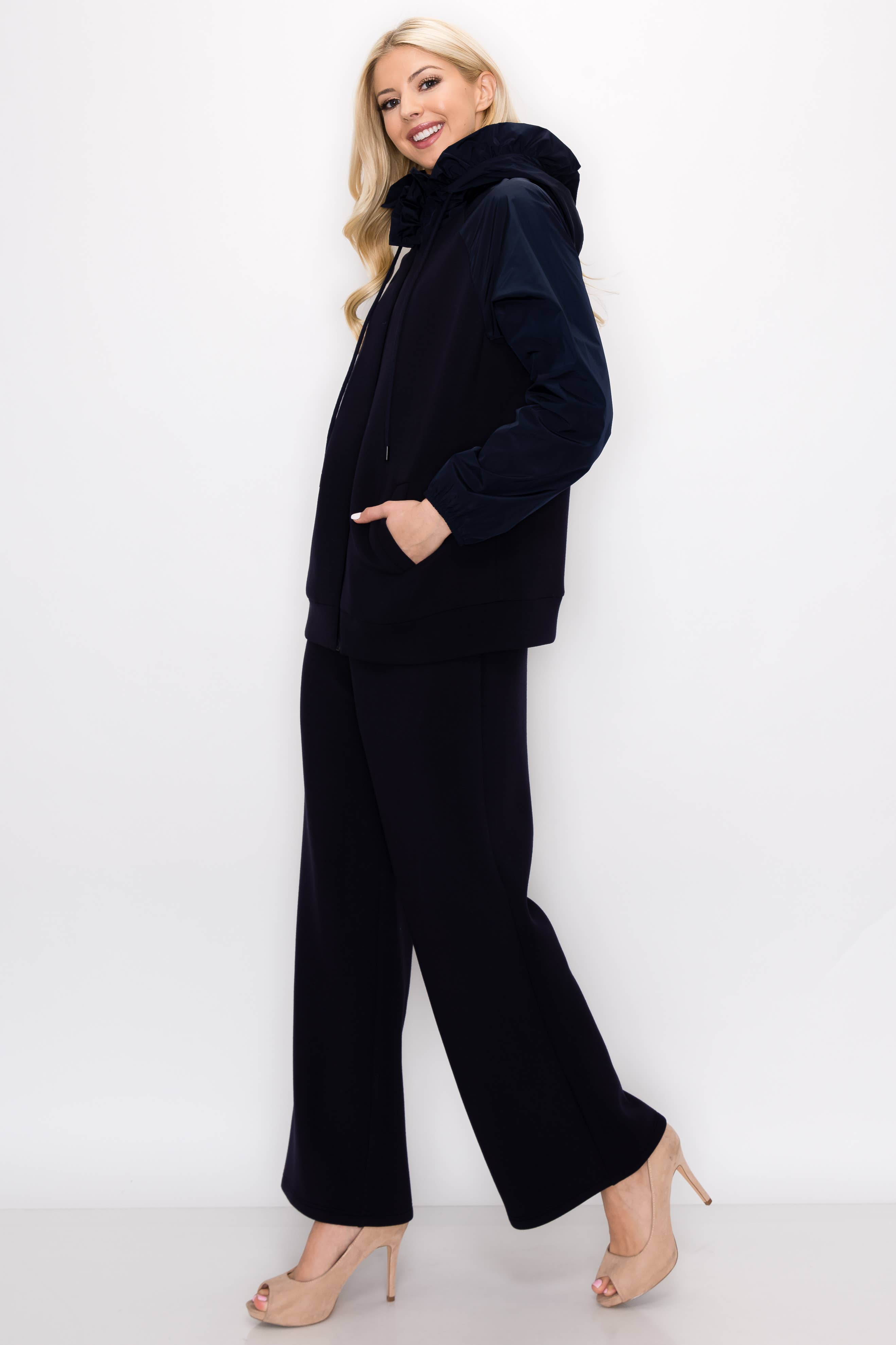 Joh Apparel - Wholesale Pants - Women's - Fion Stretch French Scuba Pant15