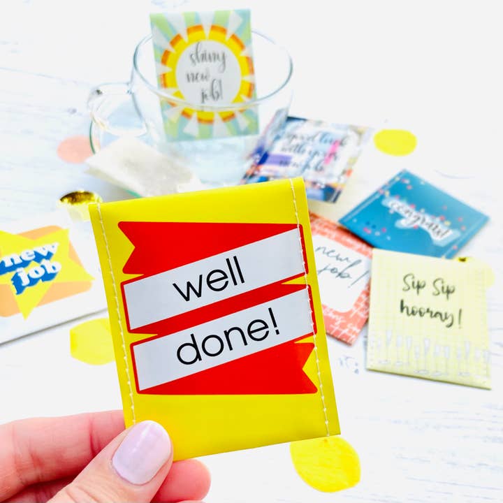 Novo Chá - 50 Envelopes de Chá Soltos Unboxed por atacado de Victoria Mae Designs