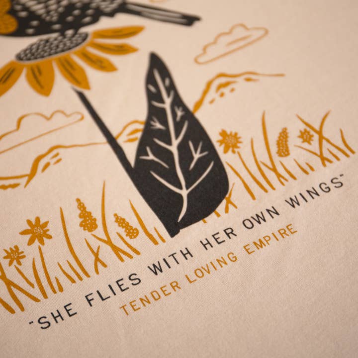Tender Loving Empire - Wholesale T-Shirt (Graphic) - Unisex - She Flies Unisex Shirt (2025)5