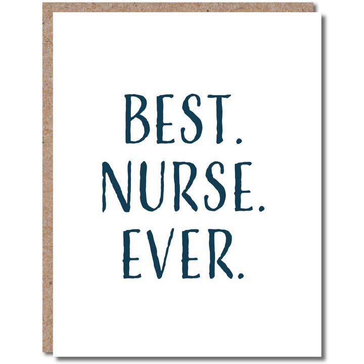 Modern Wit – wholesale Thank you card – Thank You Card Nurse • Nurse Appreciation • Nurses Day Card