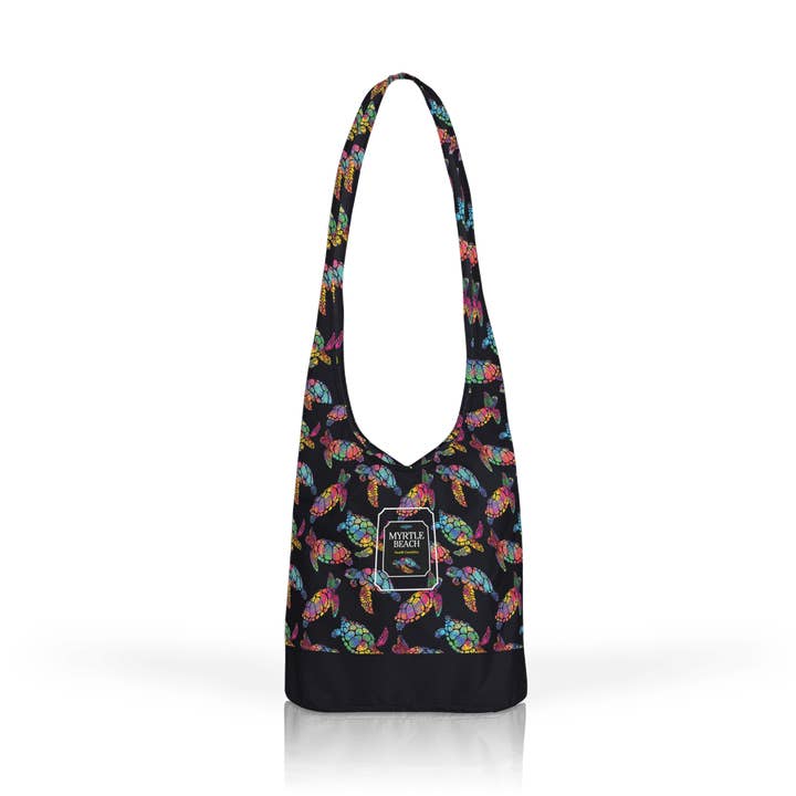 Customizable Ripstop 190 Tuck and Tote: Neon Turtles Jambor for wholesale by Matrix