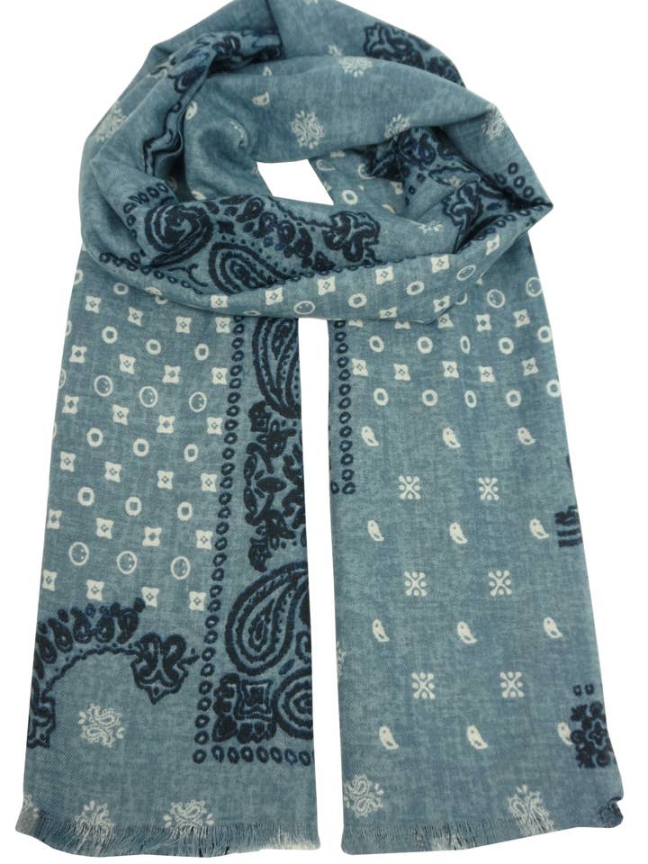 Bandana bedrukt sjaaltje YF6630 voor wholesale door Anais