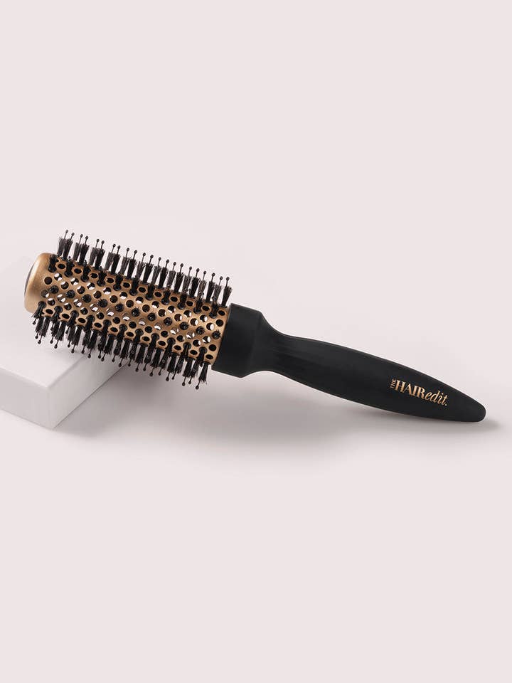 Blow Dry & Shine Boar & Nylon Round Brush for wholesale by The Hair Edit