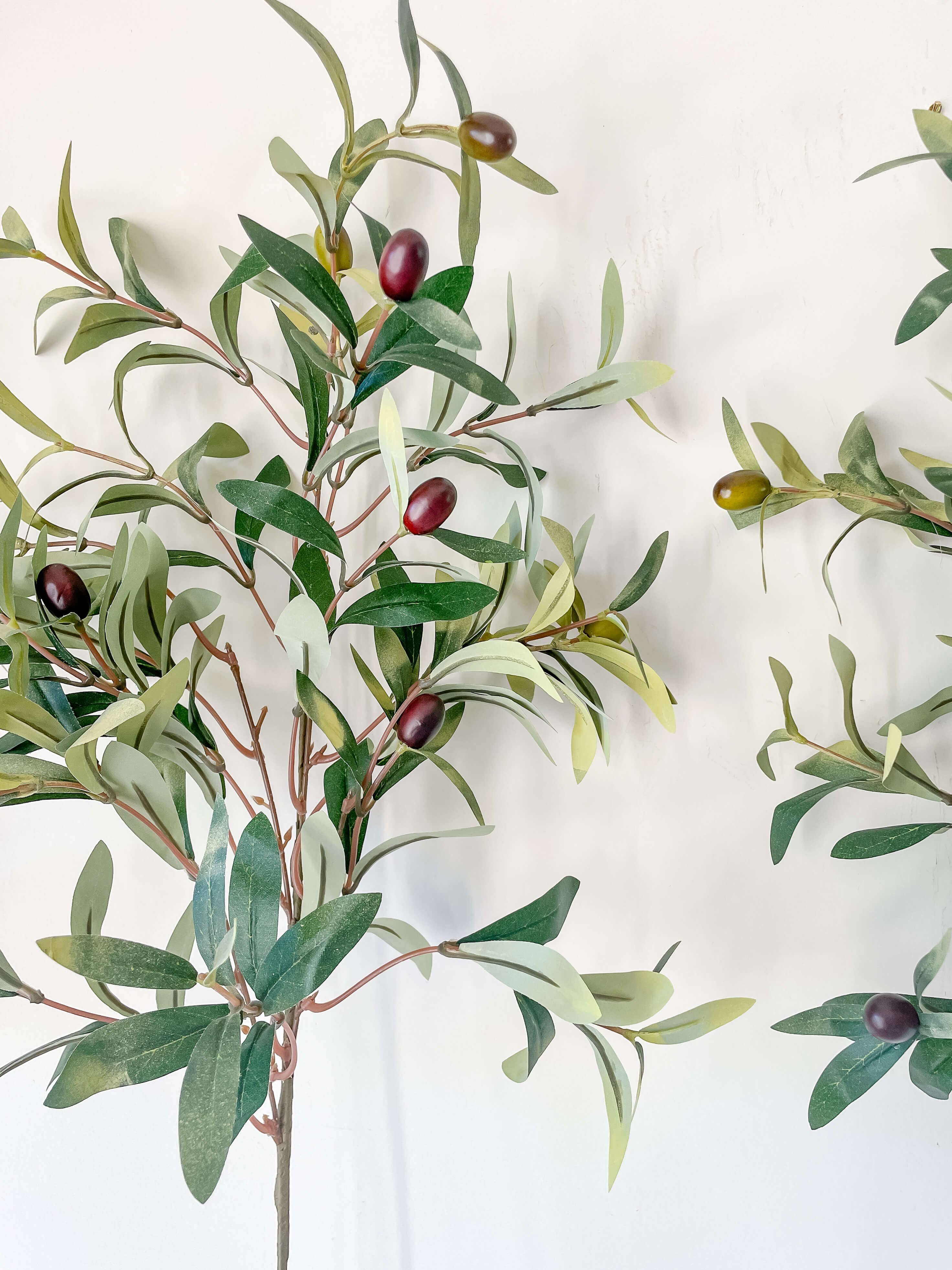 Hycroft Home Decor - Wholesale Artificial Plant - Olive Branch Stem 31" Faux Greenery2