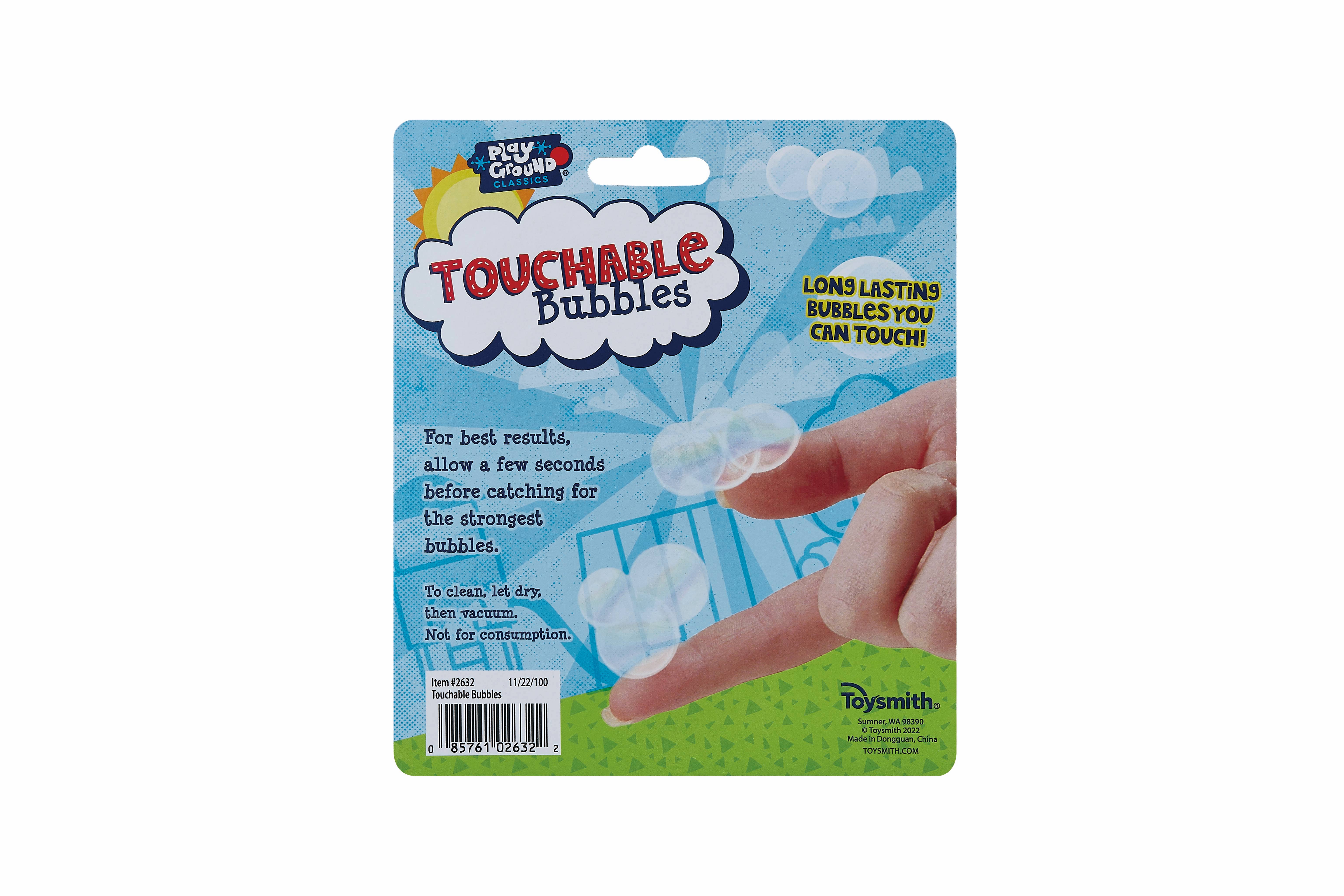 Toysmith - Wholesale Bubble Wand - Kids - Playground Classics Touchable Bubbles6