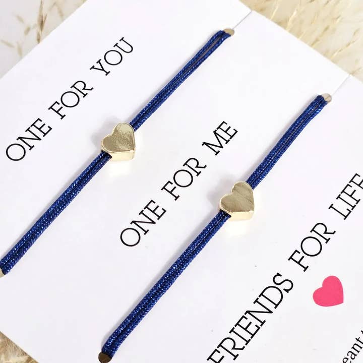 Friendship bracelets dark blue for wholesale by Ibiza Boutique