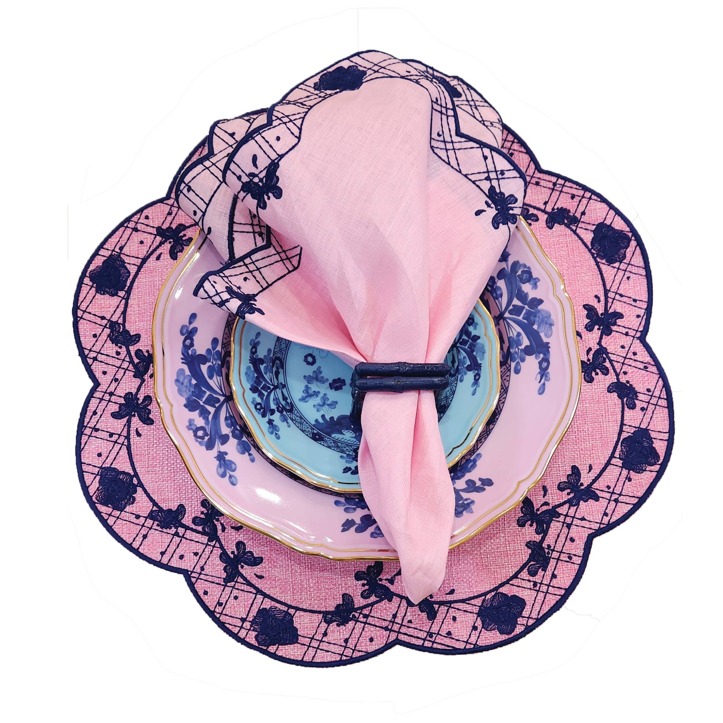 Iza Silva -Luxury Tableware - Wholesale Dinner & Cloth Napkin - The Original -Florentine Collection -Napkins -Various Colors23