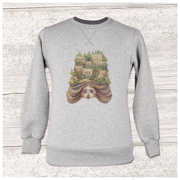 Andalusien på hovedet Mænds Crew Neck Sweatshirt for engroshandel hos Collecteeve